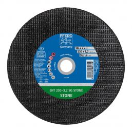 PFERD CUTTING DISC STONE FLAT 230MM X3.2MM SG