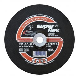 SUPERFLEX GRINDING DISC DOME STEEL 230X6.8MM
