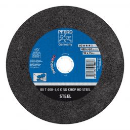PFERD CUTTING DISC STEEL FLAT 400MM 25.4 BORE SG-UNI
