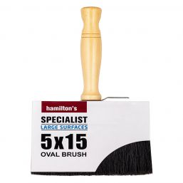 HAMILTONS PAINT BRUSH SPECIALIST OVAL 50X150MM