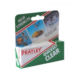 PRATLEY QUICKSET CLEAR 2X18ML PER PACK NEW PACKAGE