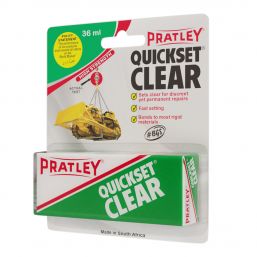 PRATLEY QUICKSET CLEAR 2X18ML PER PACK NEW PACKAGE