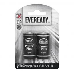 EVEREADY BATTERY R14PP C CELL 2 PACK