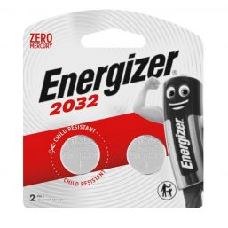 ENERGIZER BUTTON BATTERY 3V 2032 2PK