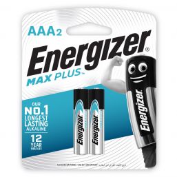 ENERGIZER MAXPLUS AAA - 2 PACK