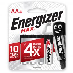 ENERGIZER MAX AA - 4 PACK