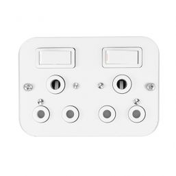 INDUSTRIAL SWITCH PLUG DUO 75X100MM