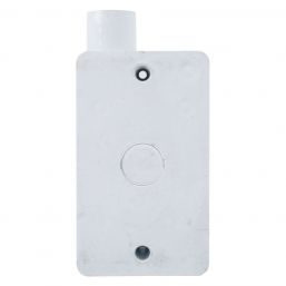CONDUIT WALL BOX PVC 4X2 WITH SPOUT