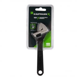 KAUFMANN X WRENCH ADJUSTABLE PACKED 150MM