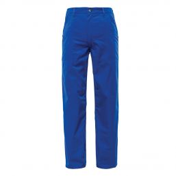 BOVA OVERALL TROUSER R/BLUE 65/35 POLYCOT SIZE 28