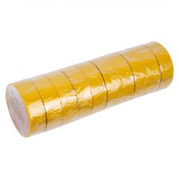 PAYS INSULATION TAPE 10 PACK 10M YELLOW
