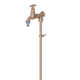 PRO CLOSE GARDEN TAP 15MM WITH STAND PIPE COMPLETE