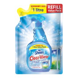 MR SHEEN CLEAR VIEW GLASS AND MULTI SURF 1L REFILL