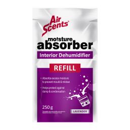 AIR SCENTS MOISTURE ABSORBER REFILL LAVENDER 250G