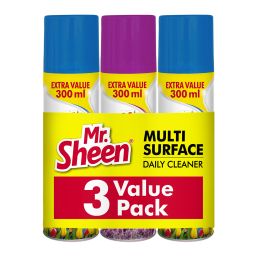 MR SHEEN MULTI SURFACE FURNITURE CLEAN 3 PACK 300ML