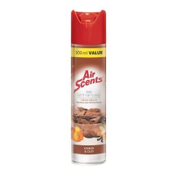 AIR SCENTS AIR ENHANCER EXTRA VALU AMBER & OUD 300ML