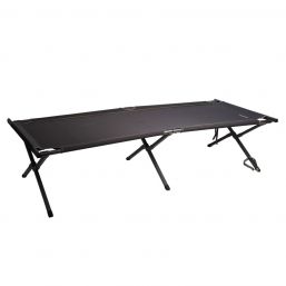 KAUFMANN CAMPING BED COLLAPSIBLE CHARCOAL