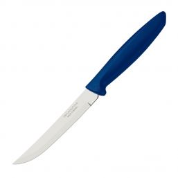 TRAMONTINA UTILITY KNIFE SMOOTH BLADE 13CM BLUE