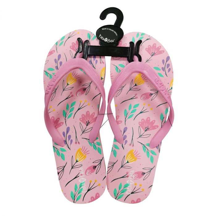 Pata Pata Ladies Flip Flop Sandal Pink Range | Agrinet
