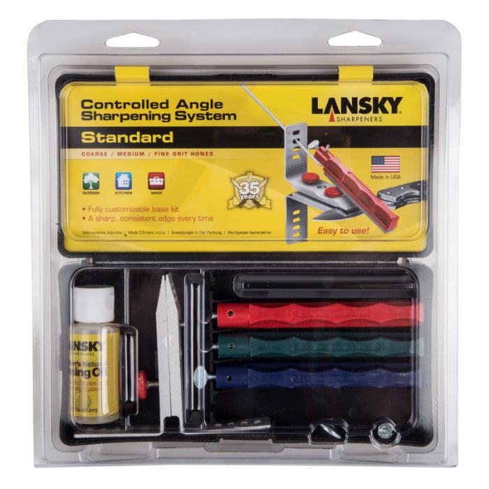 Lansky Sharpeners Lkc03 Standard Sharpening Kit 